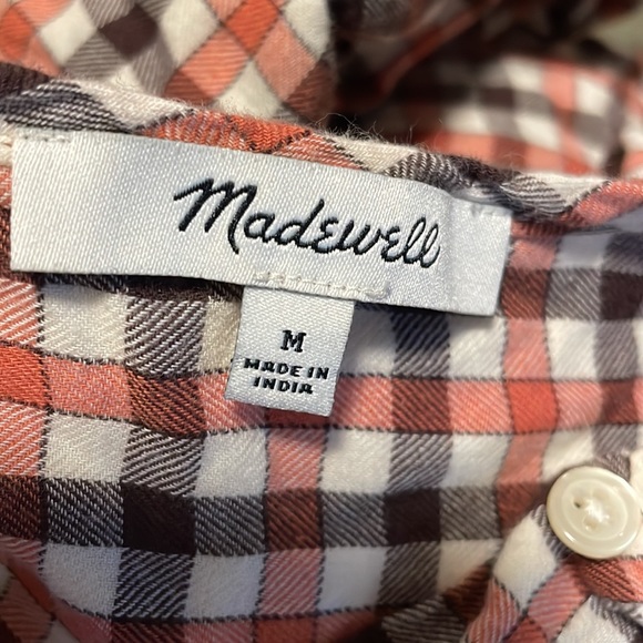Madewell Meadow Shirt in Check - Picture 6 of 11